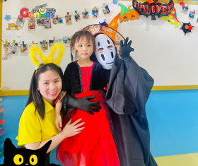 Halloween - Hóa trang cùng bé tại MLG