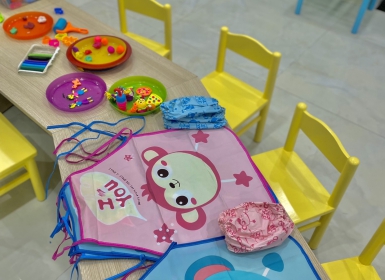 Hoạt động "Nhập vai Đầu bếp Nhí" thử tài nấu ăn bằng đất sét Play-Doh 