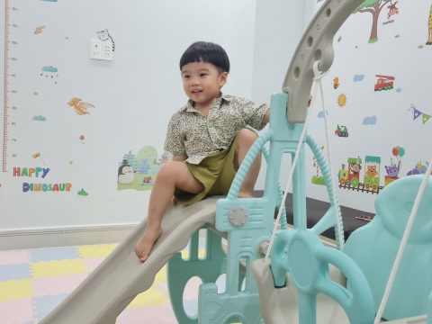 Hình ảnh lớp học thực tế tại My Little Genius